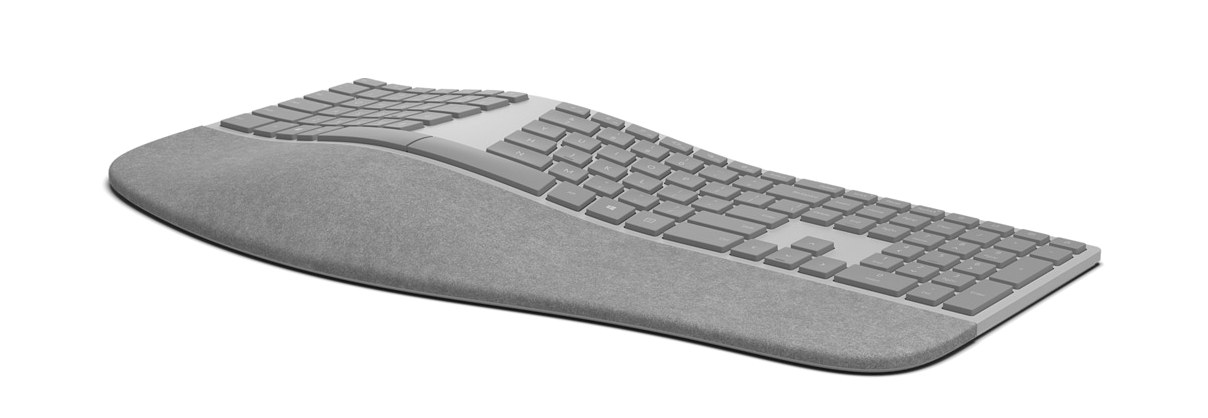 Ergonomic keyboard The Surface ergonomic keyboard. Source: microsoft.com