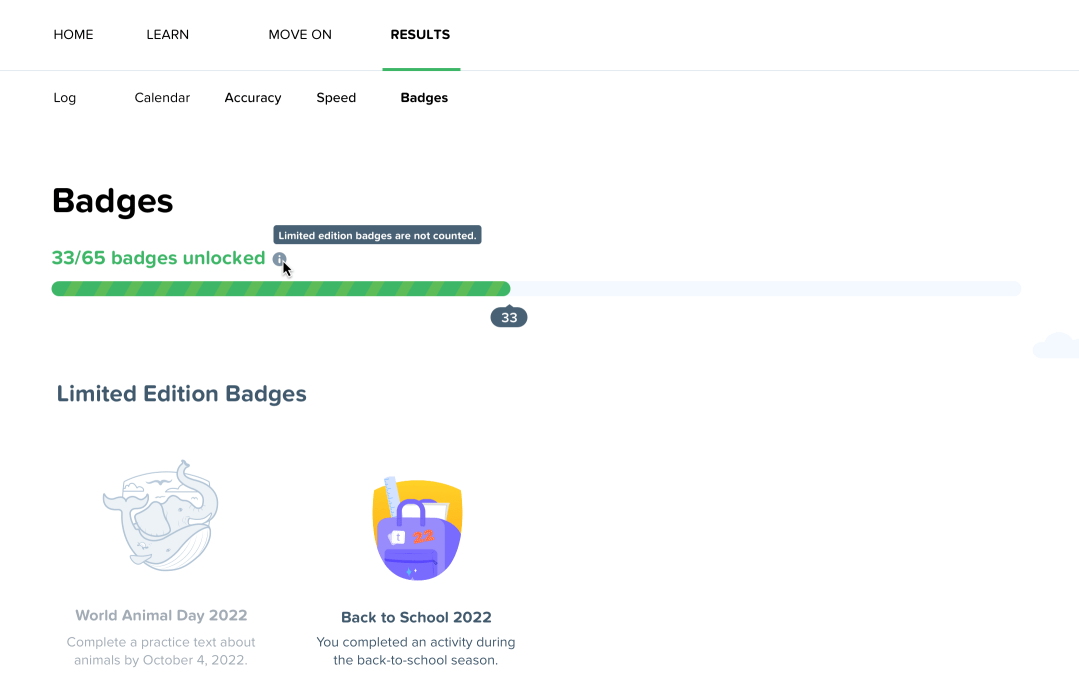 Limited edition badges